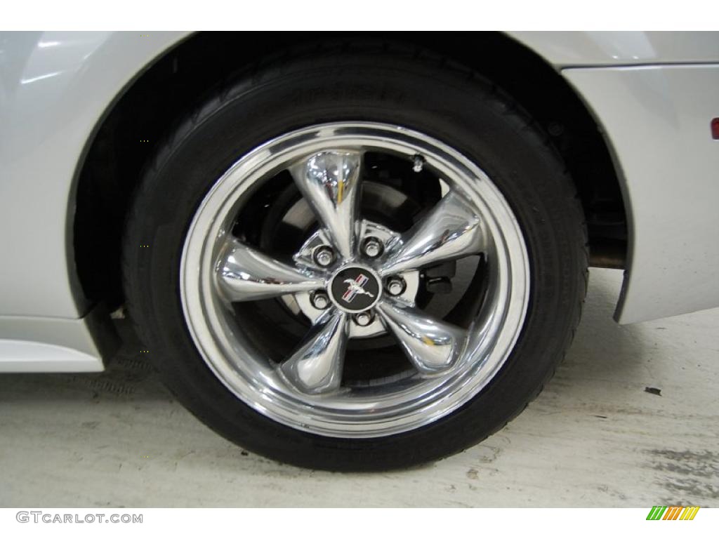 2003 Mustang GT Coupe - Silver Metallic / Medium Graphite photo #10