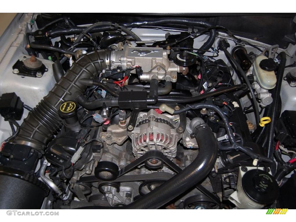 2003 Mustang GT Coupe - Silver Metallic / Medium Graphite photo #15