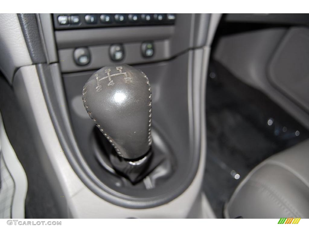 2003 Mustang GT Coupe - Silver Metallic / Medium Graphite photo #27