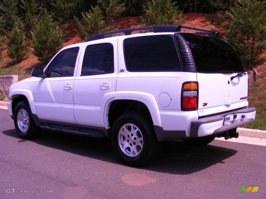 2004 Tahoe Z71 4x4 - Summit White / Gray/Dark Charcoal photo #7