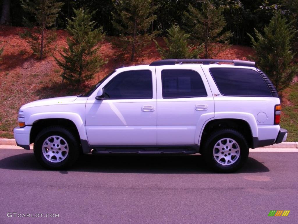 2004 Tahoe Z71 4x4 - Summit White / Gray/Dark Charcoal photo #8