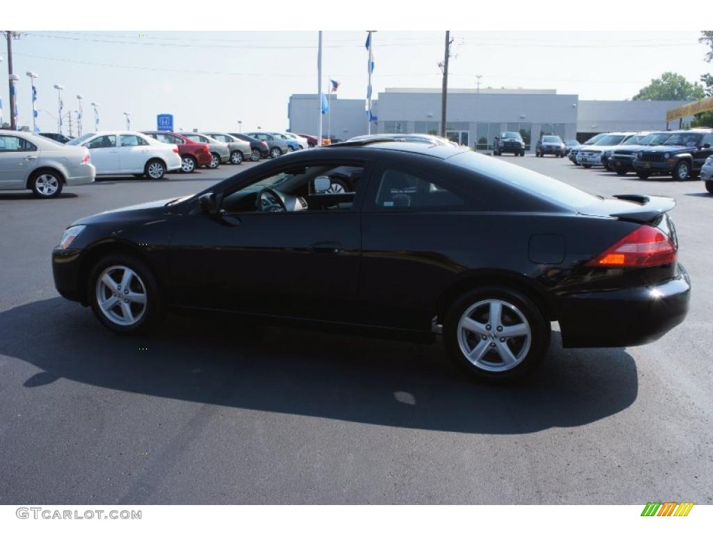 2003 Accord EX Coupe - Nighthawk Black Pearl / Black photo #1