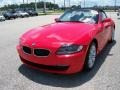 2007 Bright Red BMW Z4 3.0i Roadster  photo #9