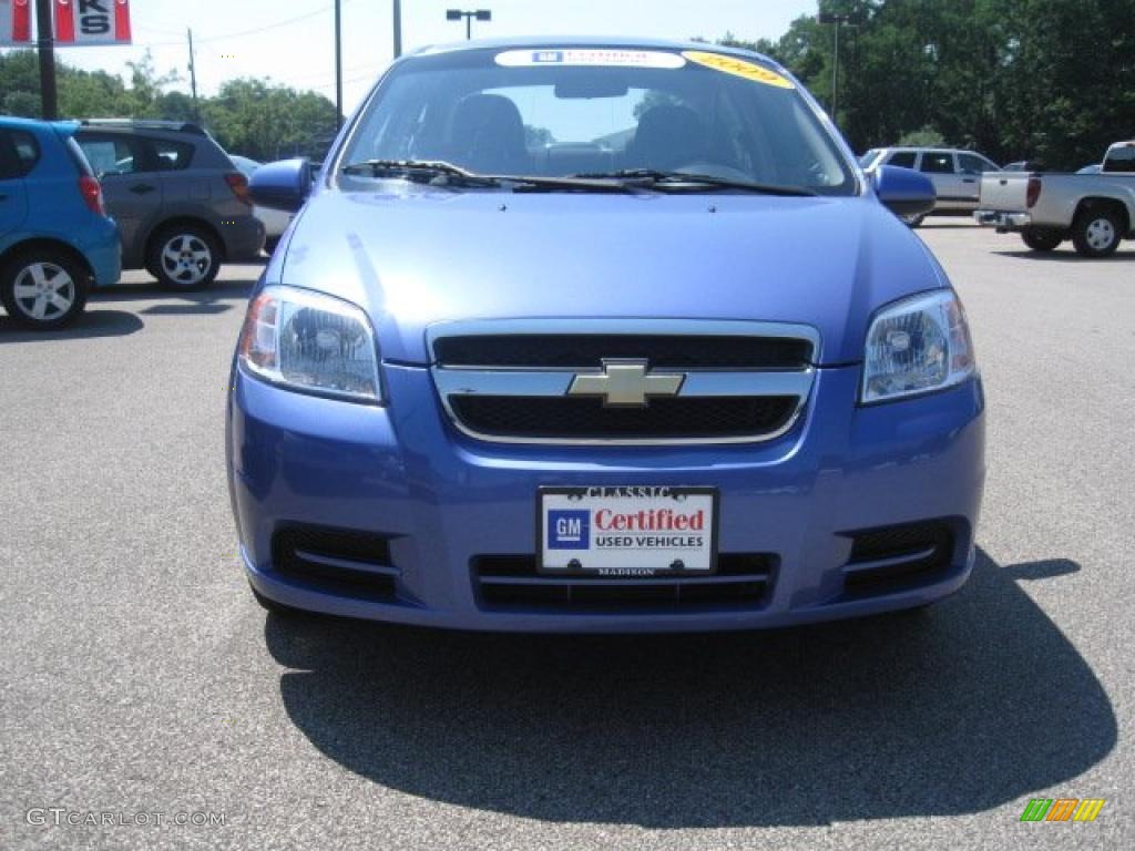 2009 Aveo LT Sedan - Blue Moon / Charcoal photo #2