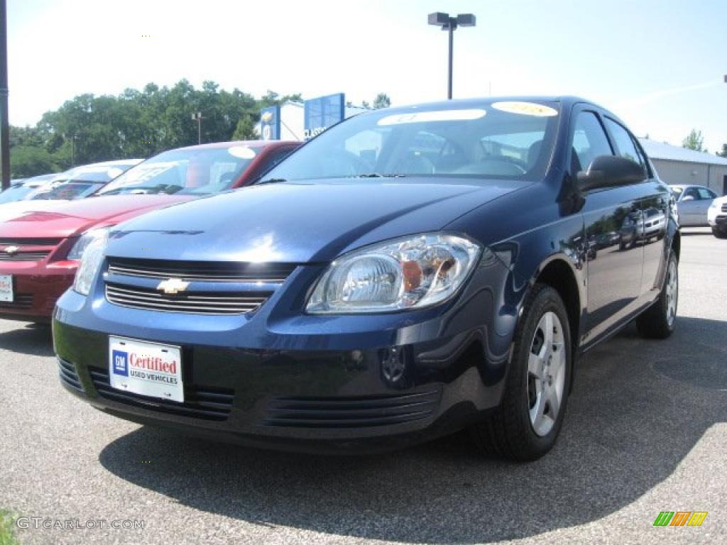 2008 Cobalt LS Sedan - Imperial Blue Metallic / Gray photo #1