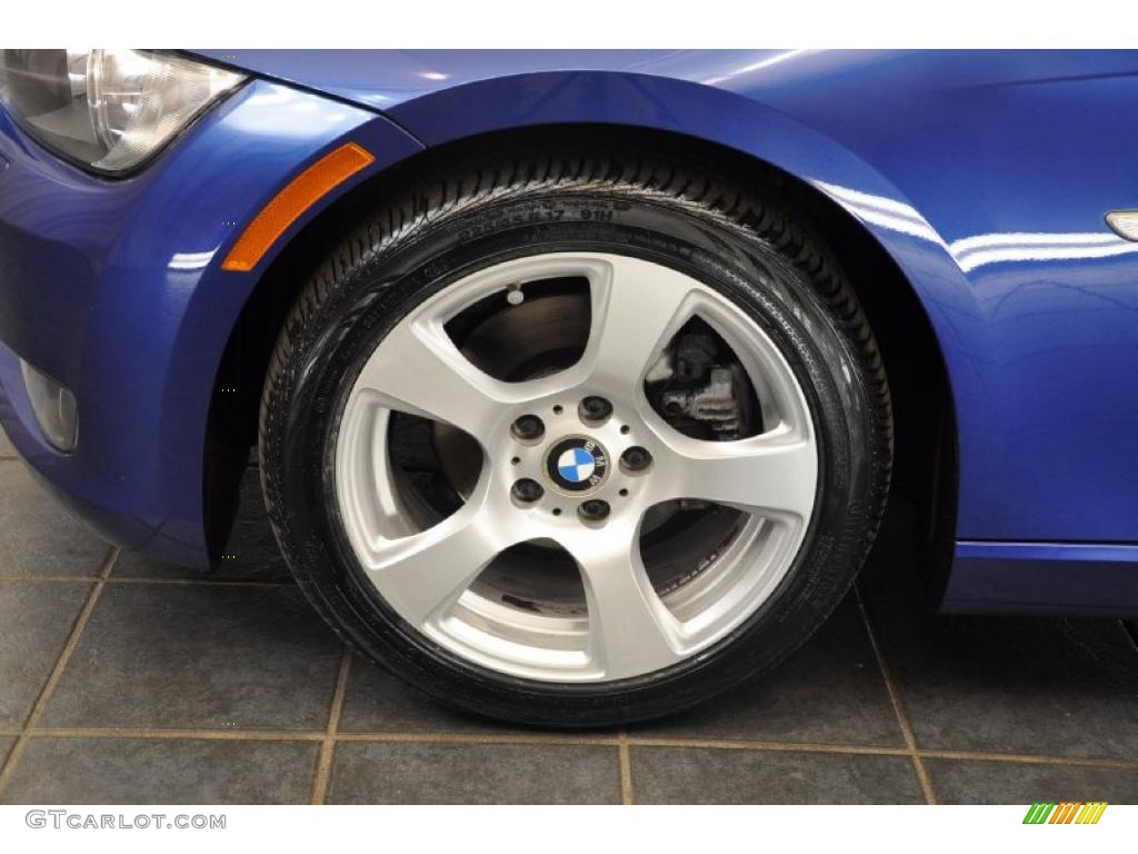 2007 3 Series 328i Coupe - Montego Blue Metallic / Saddle Brown/Black photo #8