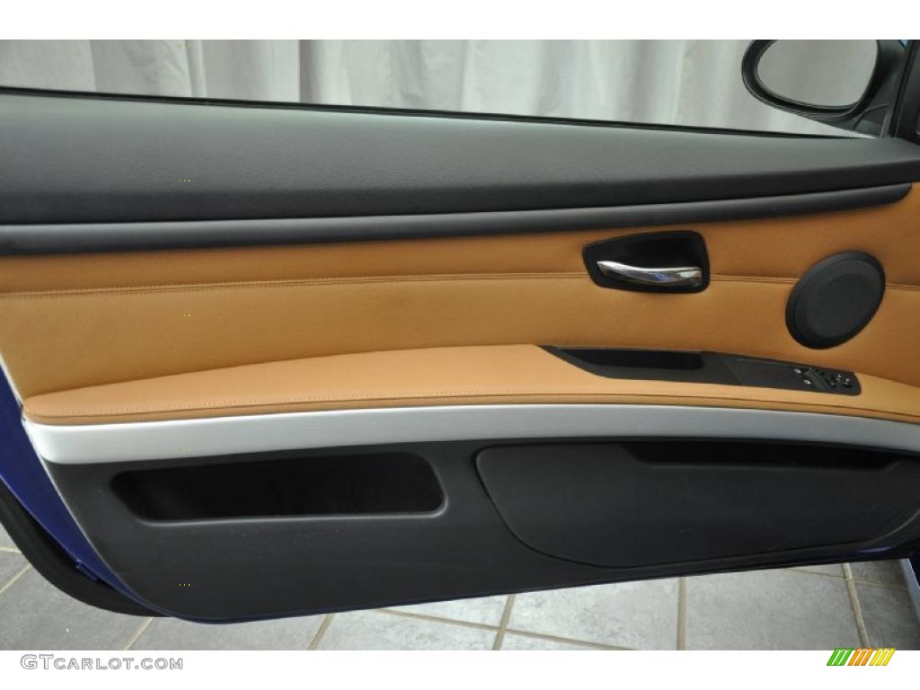 2007 3 Series 328i Coupe - Montego Blue Metallic / Saddle Brown/Black photo #9