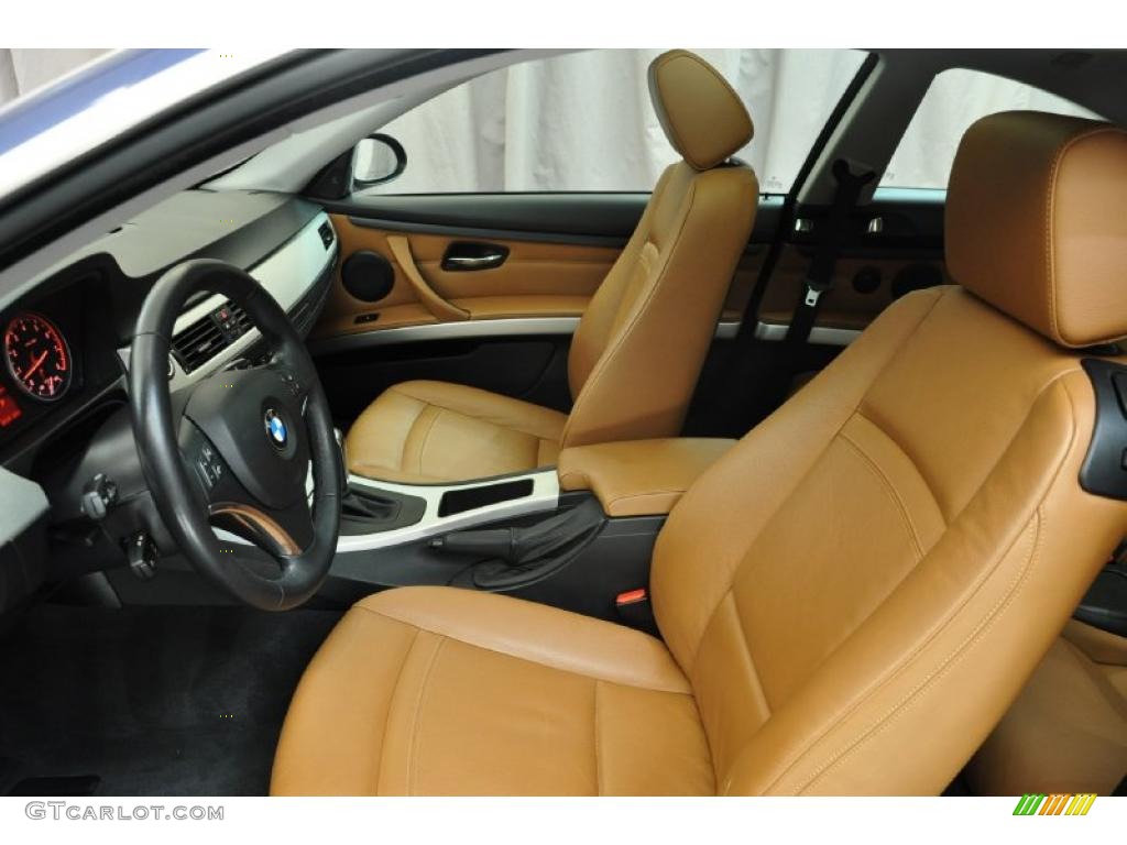 2007 3 Series 328i Coupe - Montego Blue Metallic / Saddle Brown/Black photo #11