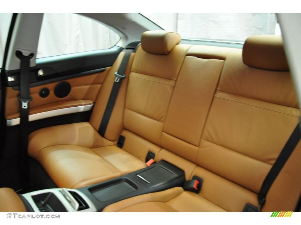 2007 3 Series 328i Coupe - Montego Blue Metallic / Saddle Brown/Black photo #14