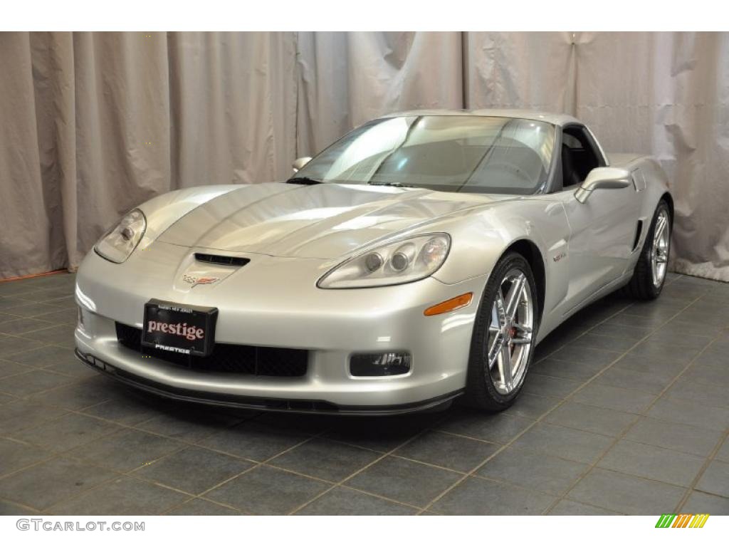 Machine Silver Metallic Chevrolet Corvette