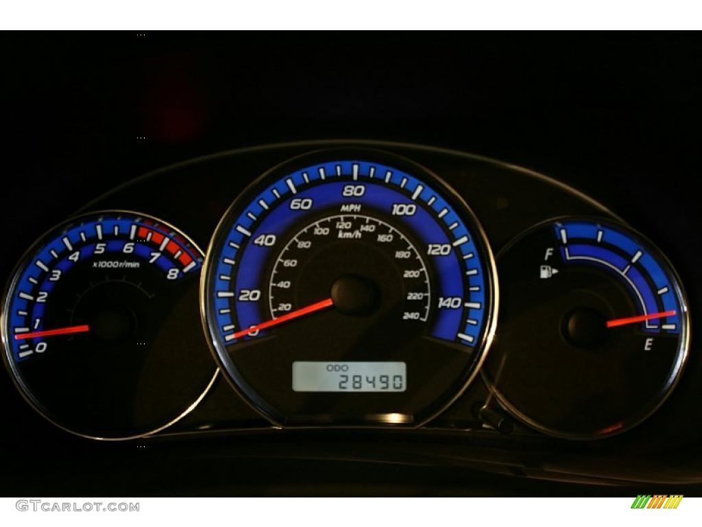 2009 Forester 2.5 X - Obsidian Black Pearl / Black photo #13