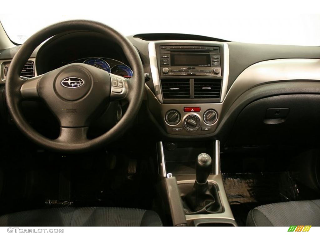 2009 Forester 2.5 X - Obsidian Black Pearl / Black photo #21