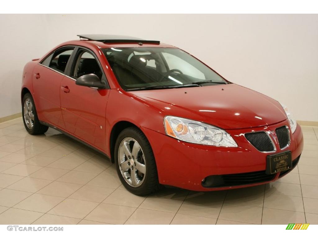 2007 G6 GT Sedan - Crimson Red / Ebony photo #1