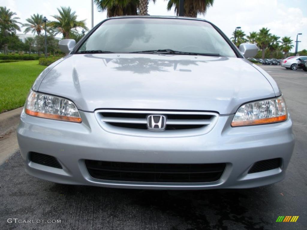 2001 Accord EX V6 Coupe - Satin Silver Metallic / Charcoal photo #3