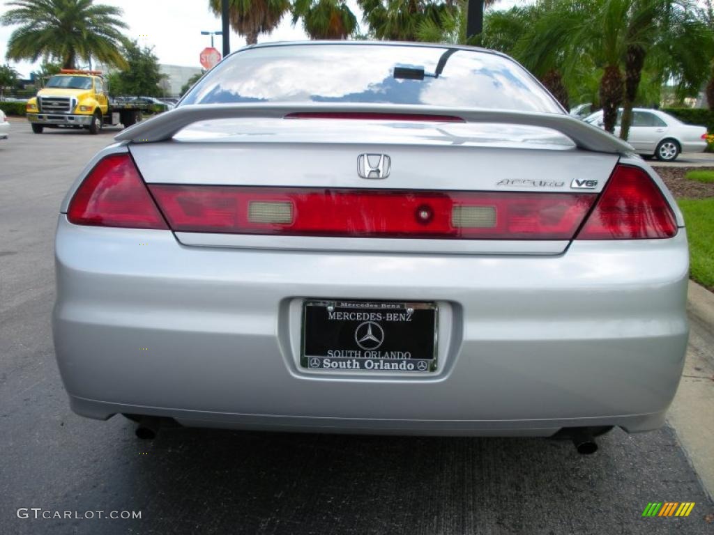 2001 Accord EX V6 Coupe - Satin Silver Metallic / Charcoal photo #7