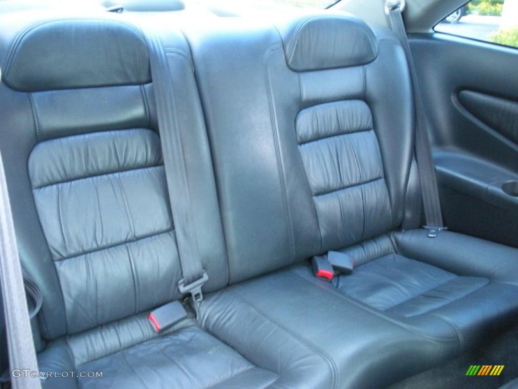 2001 Accord EX V6 Coupe - Satin Silver Metallic / Charcoal photo #16