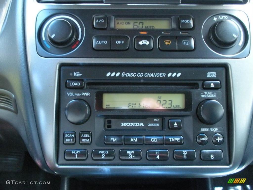 2001 Accord EX V6 Coupe - Satin Silver Metallic / Charcoal photo #22