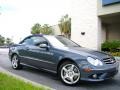 2007 Cadet Blue Metallic Mercedes-Benz CLK 550 Cabriolet  photo #4