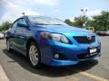 2009 Blue Streak Metallic Toyota Corolla S  photo #8