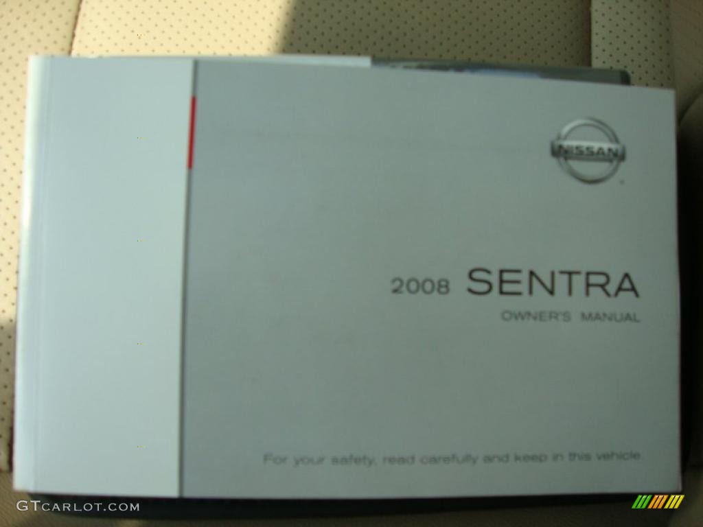 2008 Sentra 2.0 SL - Magnetic Gray / Saddle photo #39