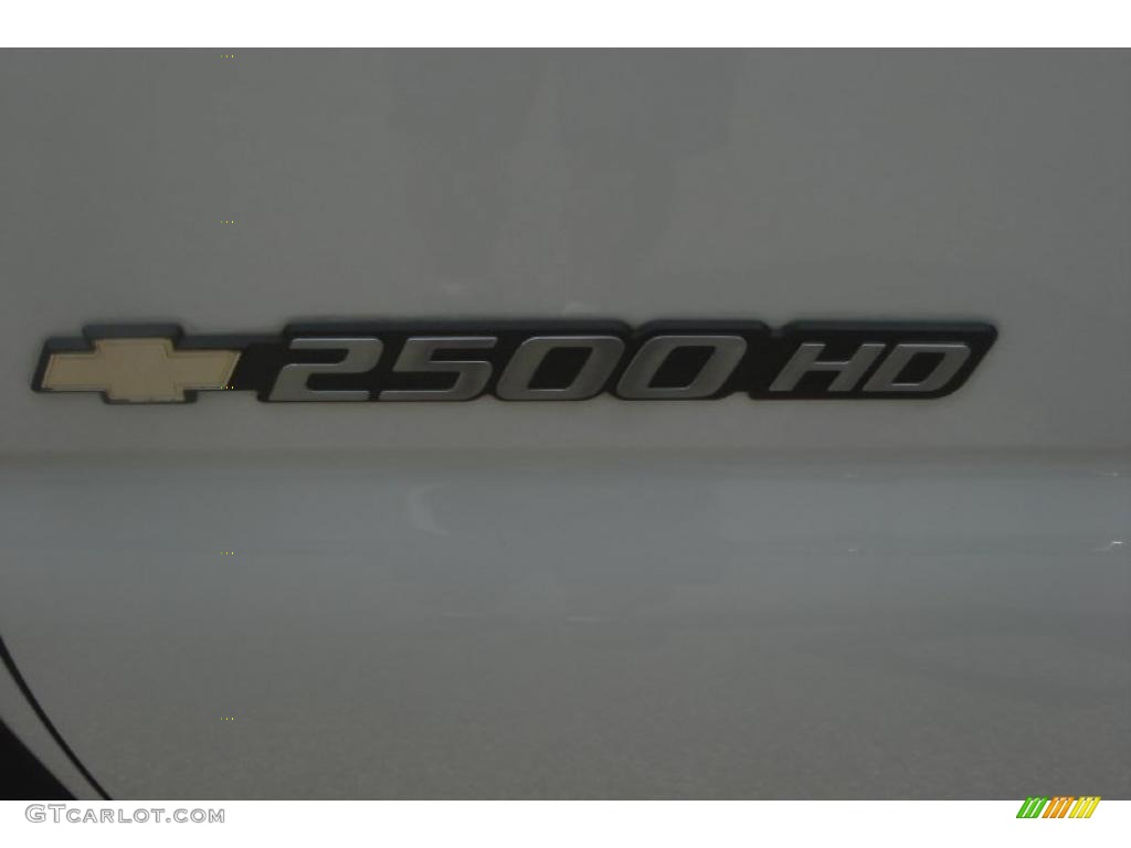 2005 Silverado 2500HD Regular Cab 4x4 - Summit White / Dark Charcoal photo #12