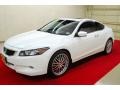 2008 Taffeta White Honda Accord EX-L V6 Coupe  photo #3