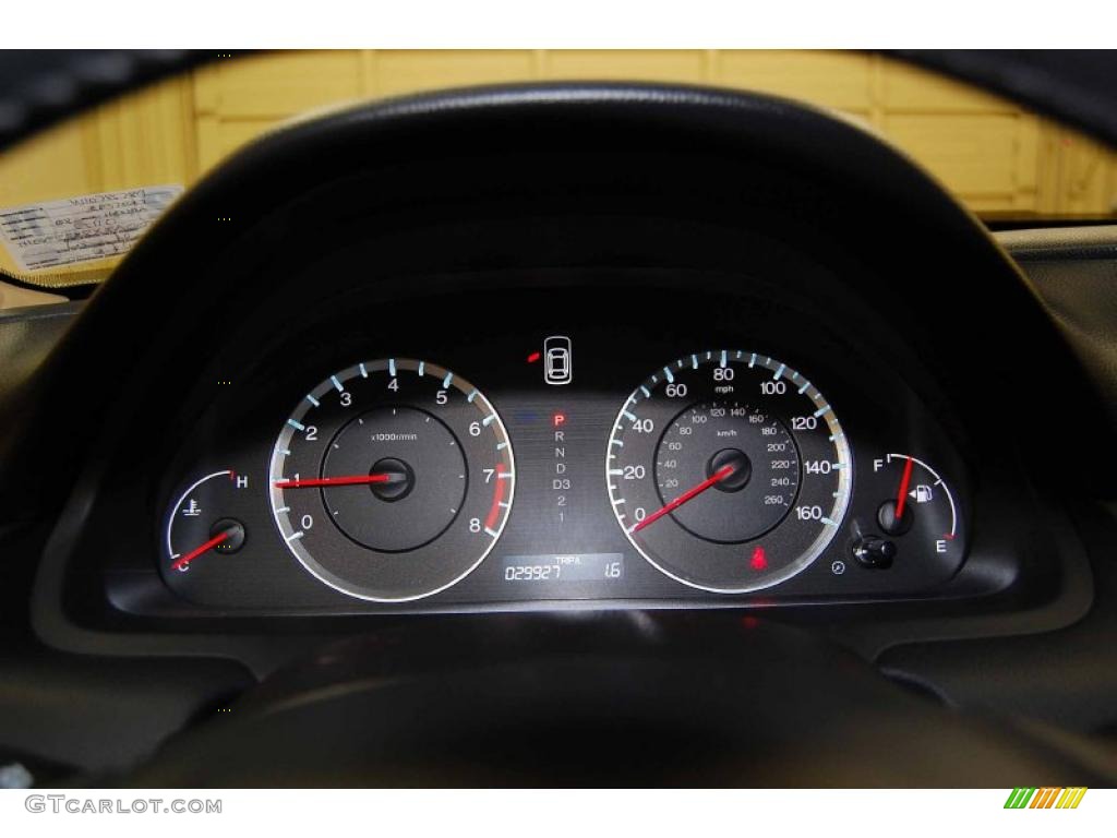 2008 Accord EX-L V6 Coupe - Taffeta White / Ivory photo #27