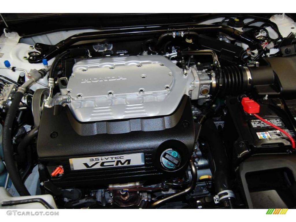 2008 Accord EX-L V6 Coupe - Taffeta White / Ivory photo #29