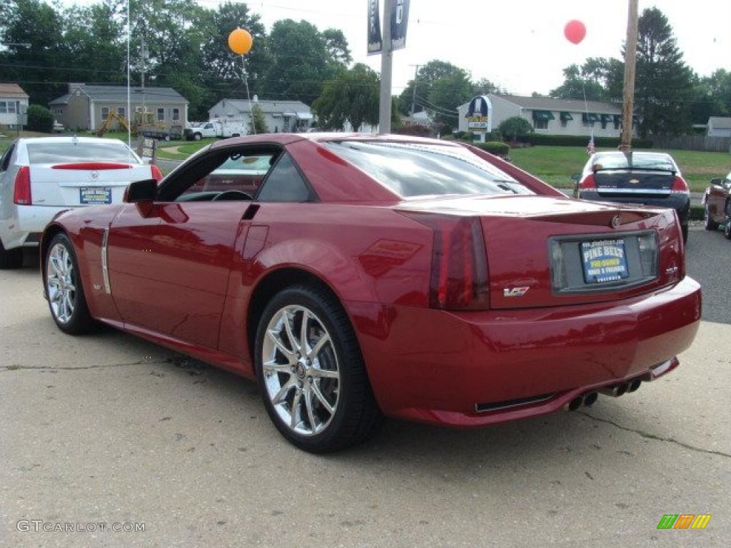 2009 XLR V Series Roadster - Crystal Red / Ebony/Cashmere photo #9