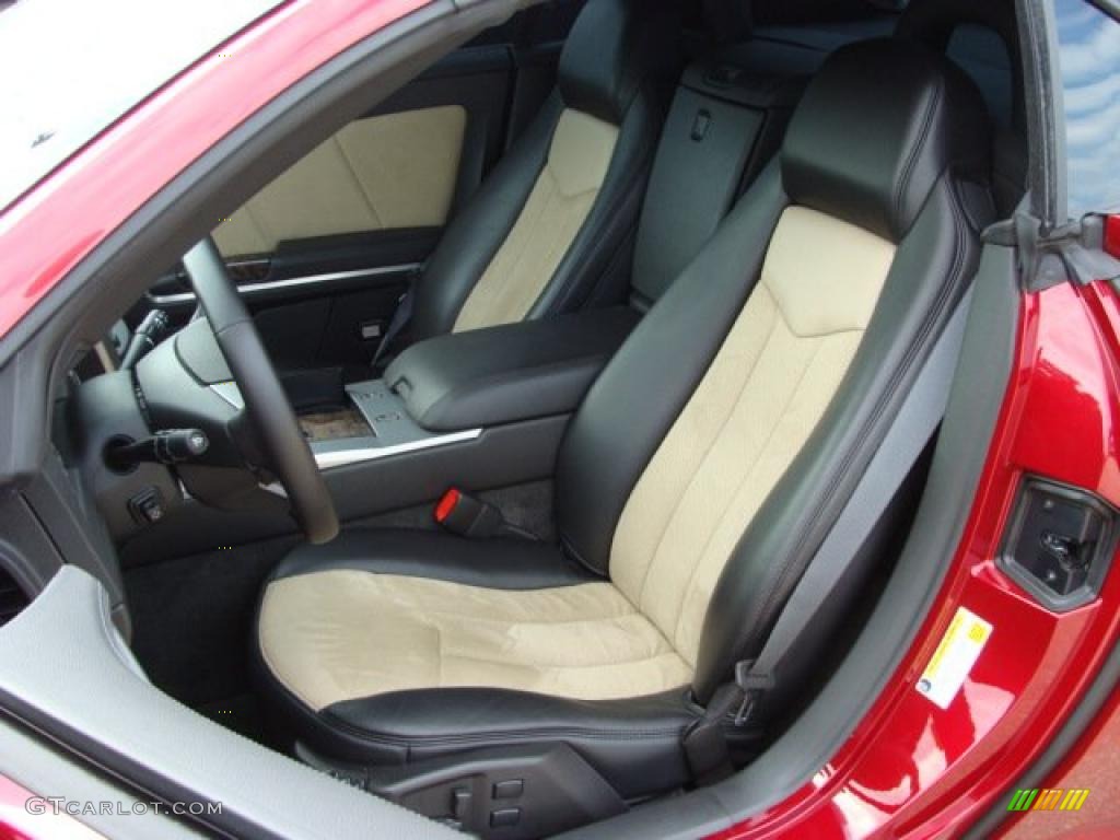 2009 XLR V Series Roadster - Crystal Red / Ebony/Cashmere photo #12