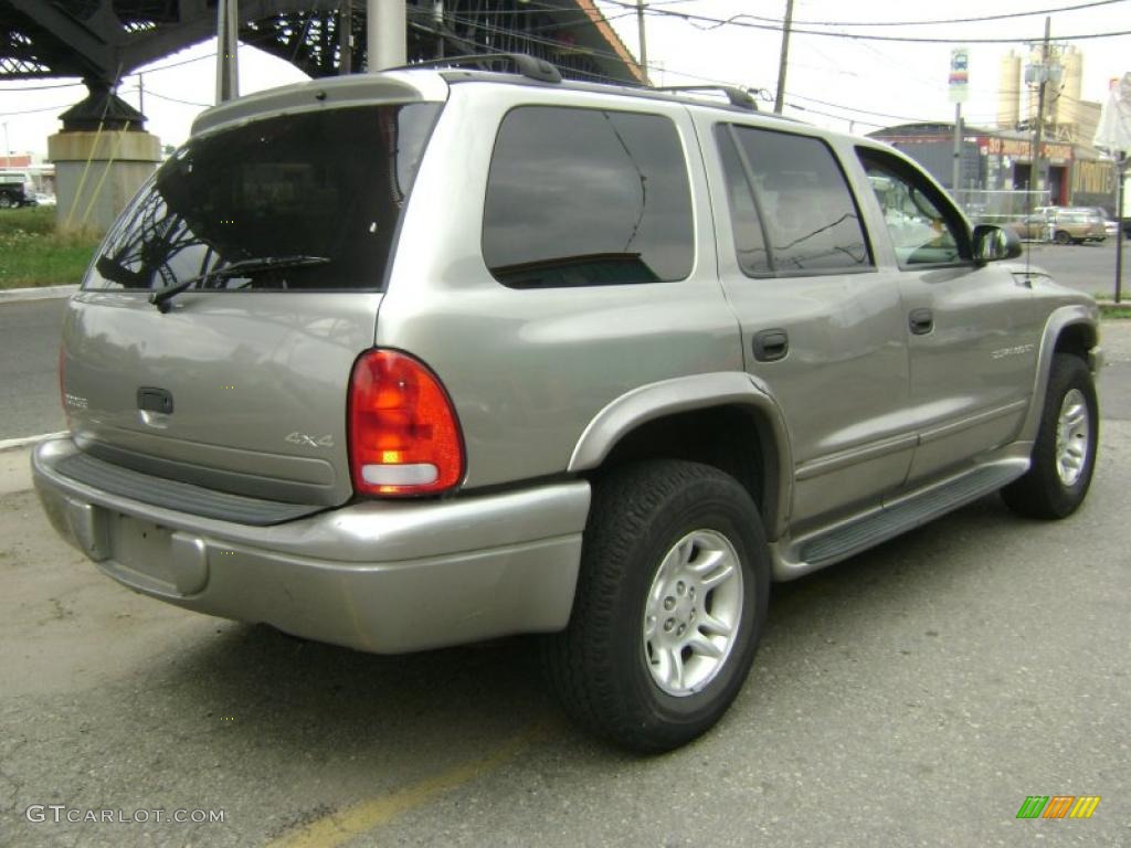 2001 Durango SLT 4x4 - Bright Platinum Metallic / Dark Slate Gray photo #2
