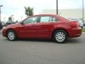 2009 Inferno Red Crystal Pearl Chrysler Sebring LX Sedan  photo #3