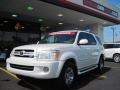 2006 Arctic Frost Pearl Toyota Sequoia Limited  photo #1