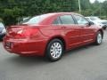 2009 Inferno Red Crystal Pearl Chrysler Sebring LX Sedan  photo #6