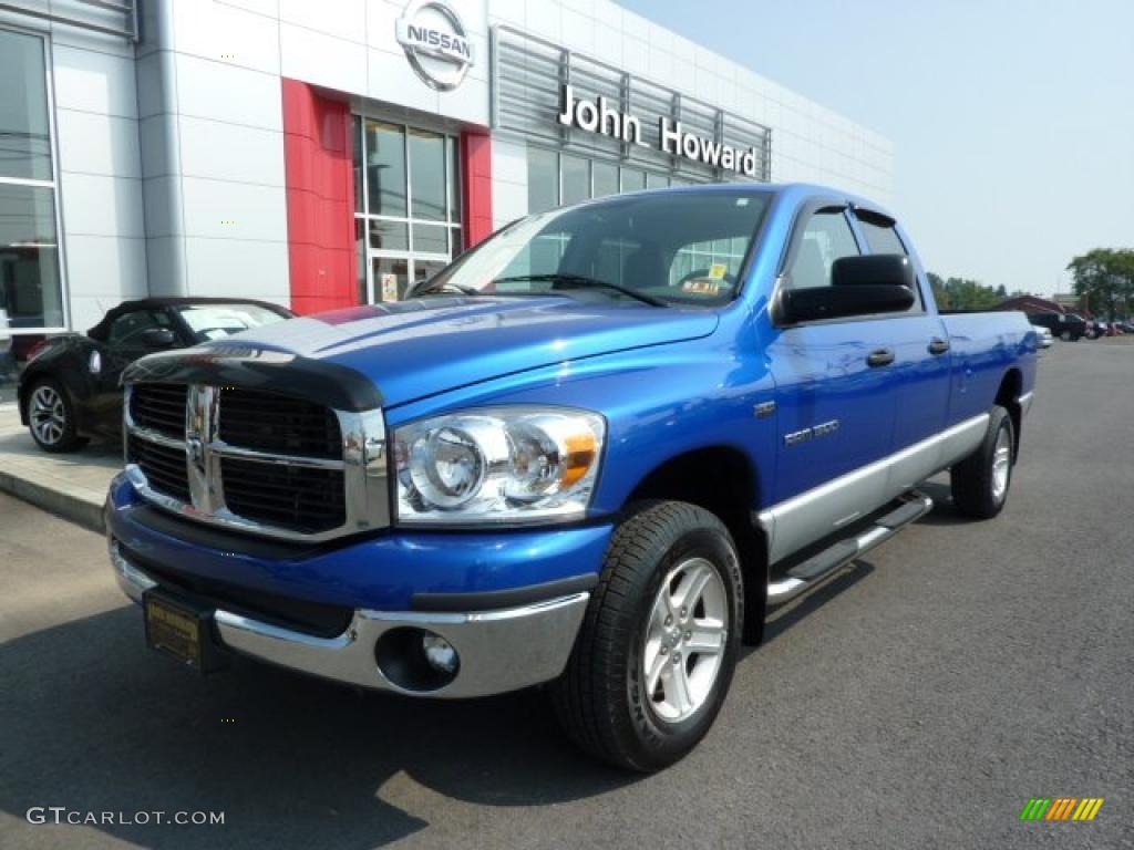 Electric Blue Pearl Dodge Ram 1500