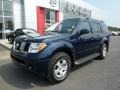 2007 Majestic Blue Metallic Nissan Pathfinder SE 4x4  photo #1