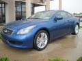 2010 Athens Blue Infiniti G 37 Journey Coupe  photo #1