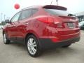 2010 Garnet Red Hyundai Tucson Limited  photo #4