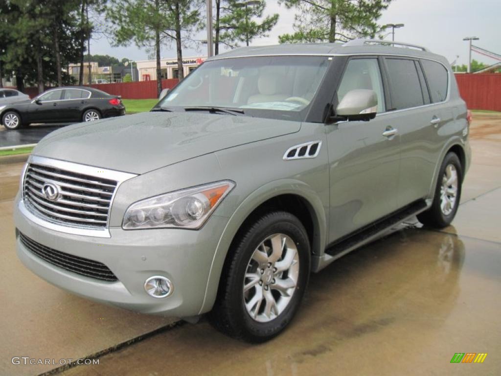 2011 QX 56 - Mountain Sage / Wheat photo #1