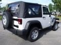 2010 Stone White Jeep Wrangler Sport 4x4  photo #3