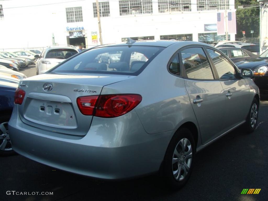 2009 Elantra GLS Sedan - Quicksilver / Gray photo #5