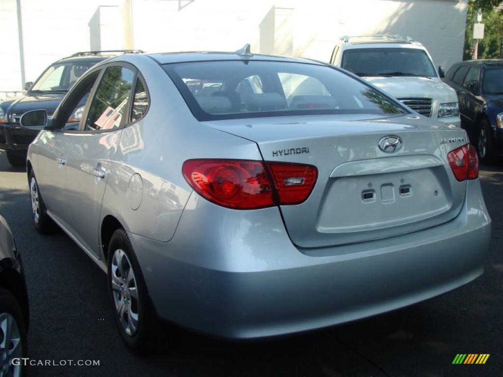2009 Elantra GLS Sedan - Quicksilver / Gray photo #7