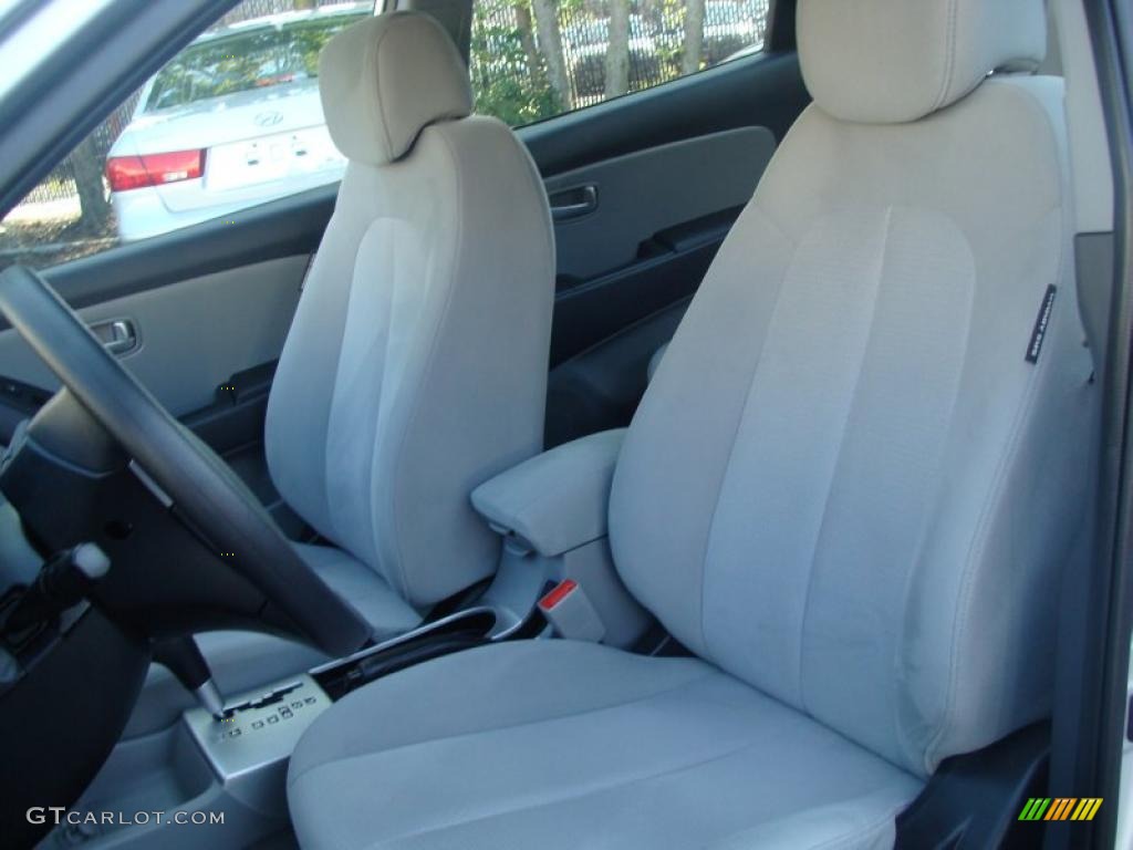2009 Elantra GLS Sedan - Quicksilver / Gray photo #12