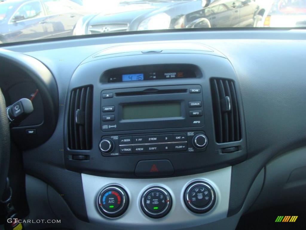 2009 Elantra GLS Sedan - Quicksilver / Gray photo #14