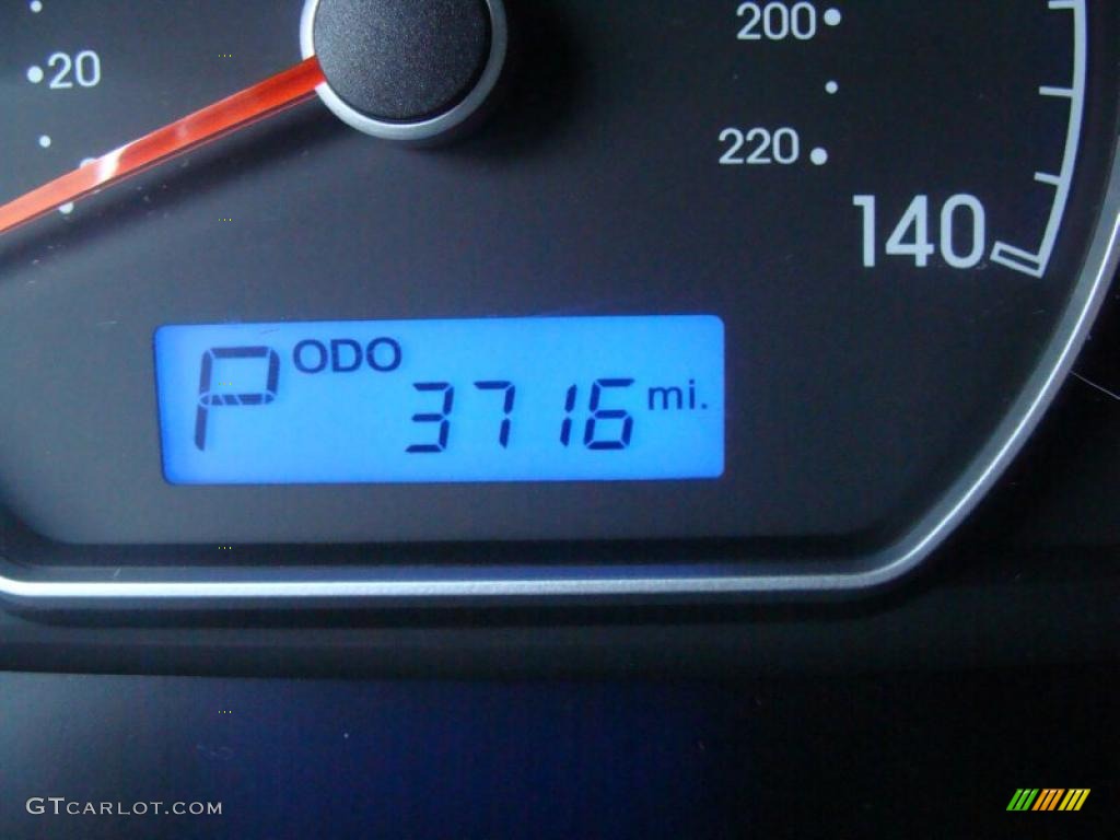 2009 Elantra GLS Sedan - Quicksilver / Gray photo #17