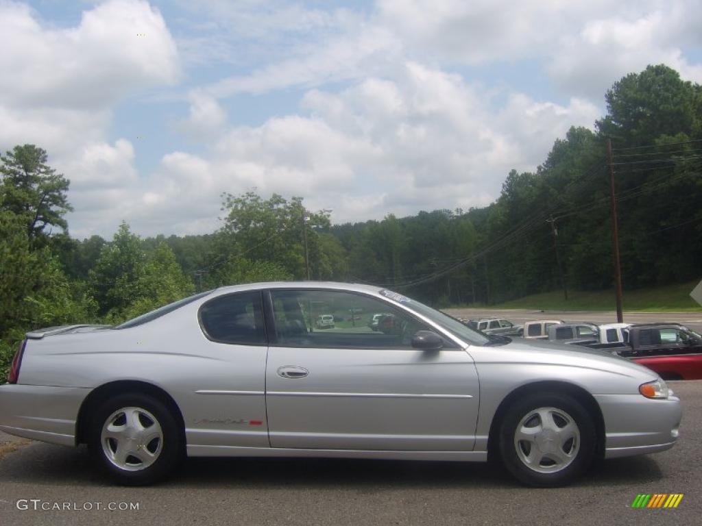 2001 Monte Carlo SS - Galaxy Silver Metallic / Ebony Black photo #1