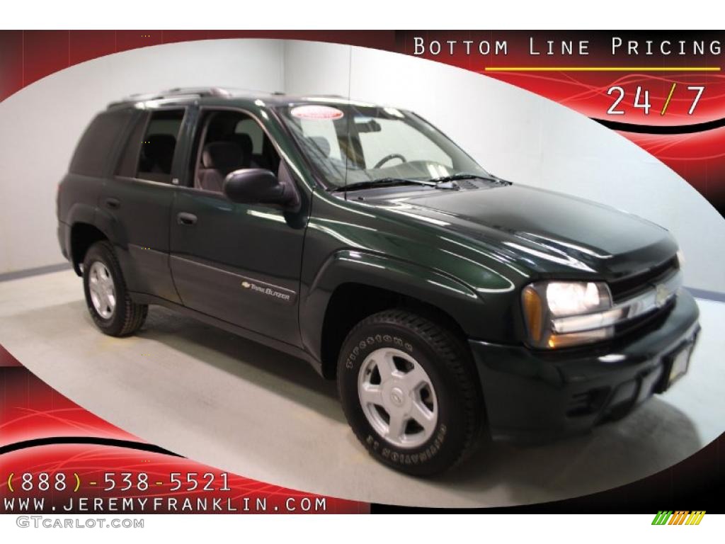 Dark Green Metallic Chevrolet TrailBlazer