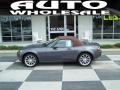 2008 Galaxy Gray Mica Mazda MX-5 Miata Grand Touring Roadster  photo #1