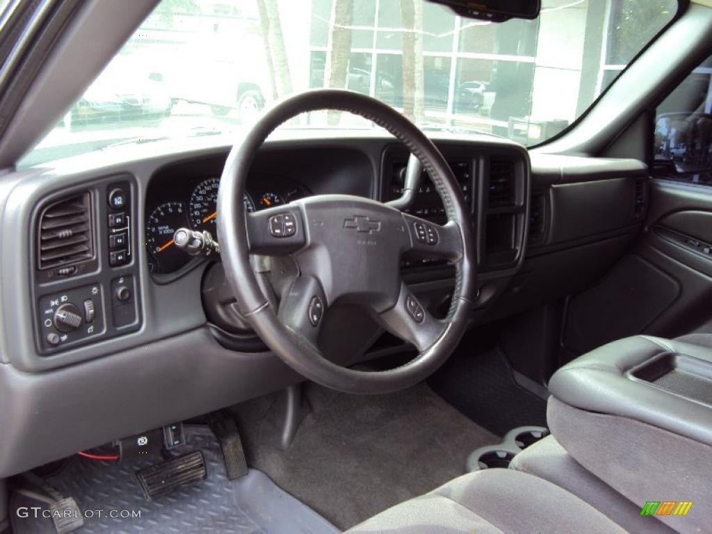 2007 Silverado 1500 Classic LT  Z71 Crew Cab 4x4 - Graystone Metallic / Dark Charcoal photo #9