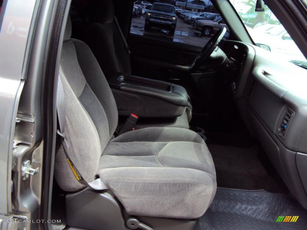 2007 Silverado 1500 Classic LT  Z71 Crew Cab 4x4 - Graystone Metallic / Dark Charcoal photo #13